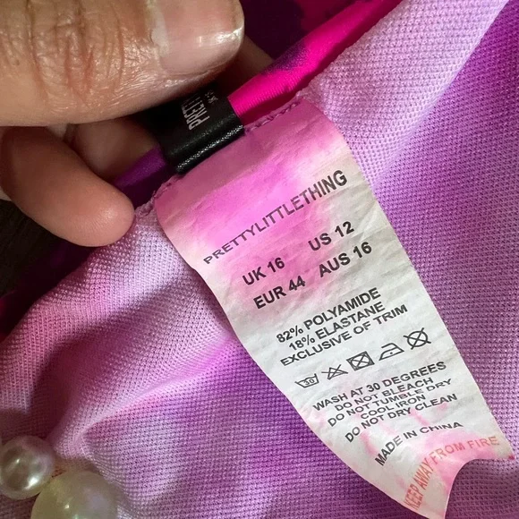 PrettyLittleThing Pink and Purple Cheetah Bikini💗💕 - Picture 6 of 6